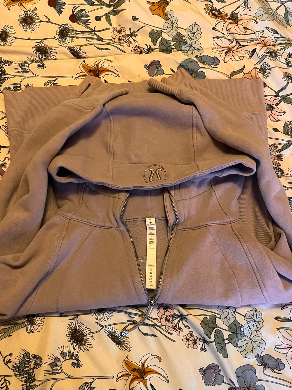 lululemon athletica Light Pink Scuba Jacket